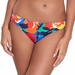 Lauren Ralph Lauren Printed Hipster Bikini Bottom Size 12 NWT